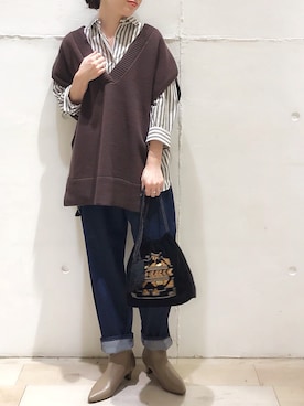 maiさん（レディース・153cm）の秋コーディネート