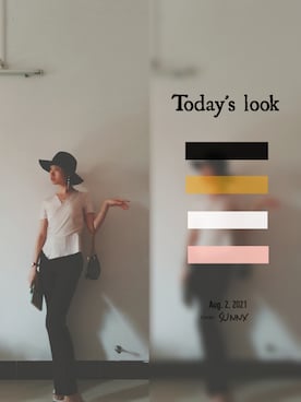 「business casual」｜Sonn Sigennさん（レディース・164cm）の夏コーディネート