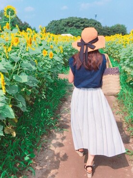sorriso◡̈さん（レディース・157cm）の夏コーディネート