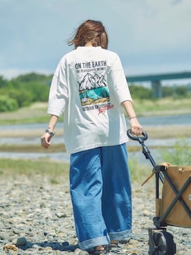 soe213さん（レディース・154cm）の夏コーディネート