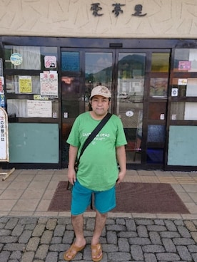 「TES（テス）のアイテム」を使った、さとし🐨相互さん（メンズ・159cm）の夏コーディネート