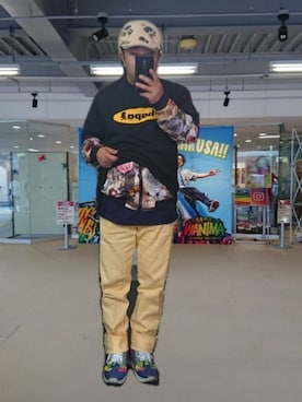 「imp.（インプ）のアイテム」を使った、さとし🐨相互さん（メンズ・159cm）の春コーディネート