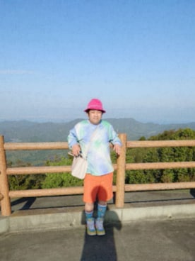「cache cache（カシュ カシュ）のアイテム」を使った、さとし🐨相互さん（メンズ・159cm）の春コーディネート