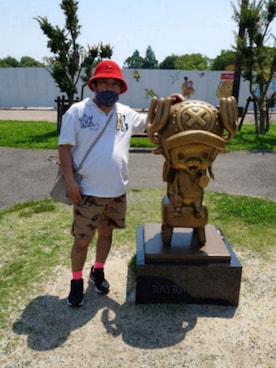 「cache cache（カシュ カシュ）のアイテム」を使った、さとし🐨相互さん（メンズ・159cm）の夏コーディネート