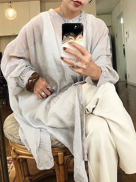 harunaさん（レディース・154cm）の秋コーディネート