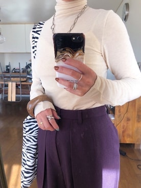 harunaさん（レディース・154cm）の秋コーディネート