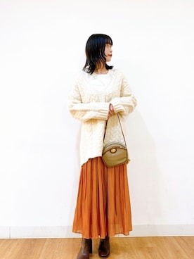 コトさん（レディース・160cm）の秋コーディネート