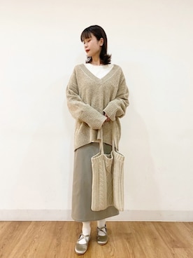 コトさん(レディース・160cm)の冬コーディネート