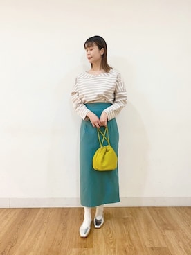 「ボーター」｜コトさん（レディース・160cm）の冬コーディネート