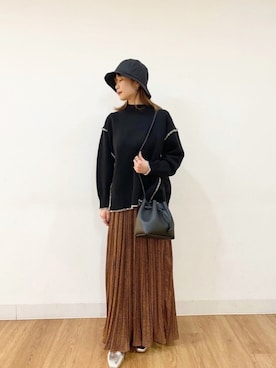 コトさん（レディース・160cm）の冬コーディネート