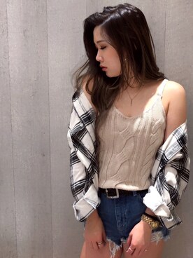 yukinaさん（レディース・161cm）の夏コーディネート