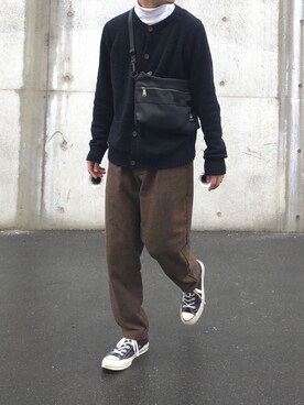 「アイテム（その他トップス、ホワイト系）」を使った、sくんさん（メンズ・171cm）の春コーディネート