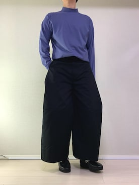 「SHINYAKOZUKA（シンヤコヅカ）のアイテム（チノパンツ）」を使った、tsuさん（メンズ・176cm）の夏コーディネート