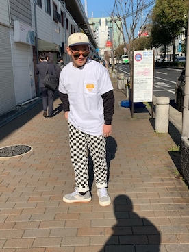 「DOPE（ドープ）のアイテム」を使った、NEXTselectshop.tohruさん（メンズ・168cm）の春コーディネート