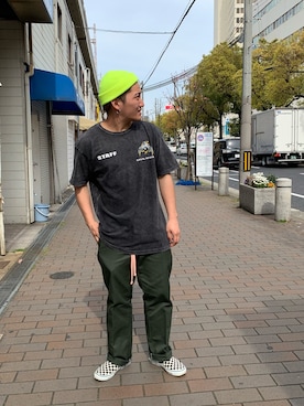 「DOPE（ドープ）のアイテム」を使った、NEXTselectshop.tohruさん（メンズ・165cm）の春コーディネート