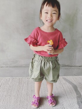 nagiさん（キッズ・90cm）の夏コーディネート