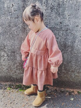 nagiさん（キッズ・90cm）の冬コーディネート