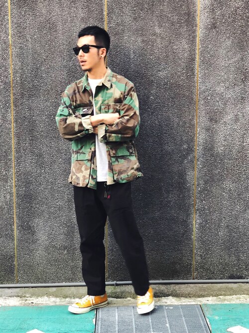 HsuJinWei｜VINTAGEのMilitary jacketを使ったコーディネート - WEAR