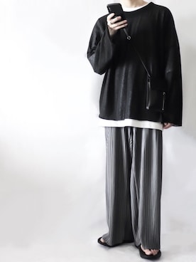 「OOFOS（ウーフォス）のアイテム」を使った、れーやさん（メンズ・160cm）の夏コーディネート