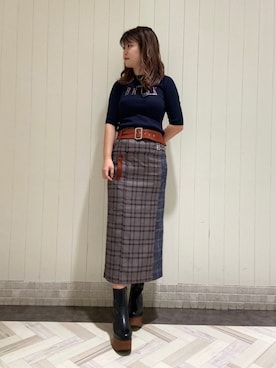 「REDYAZEL（レディアゼル）のアイテム（トップス）」を使った、airiさん（レディース・164cm）の秋コーディネート