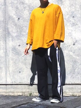 「OPENING CEREMONY（オープニングセレモニー）のアイテム」を使った、DAIKIさん（メンズ・167cm）の冬コーディネート