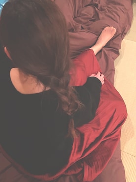 momoさん（レディース・159cm）の冬コーディネート