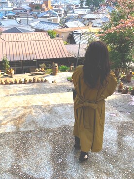 momoさん（レディース・159cm）の春コーディネート