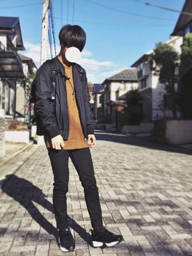 いっくんさん（メンズ・172cm）の冬コーディネート