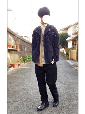 いっくんさん（メンズ・172cm）の冬コーディネート