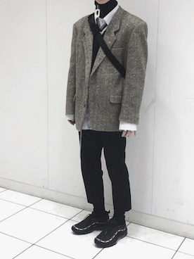 「airmax」｜「アイテム（その他）」を使った、いっくんさん（メンズ・172cm）の冬コーディネート