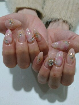 「アイテム（ボディ・ヘアケア、パープル系）」を使った、yu.i.kaさん（レディース・164cm）の春コーディネート