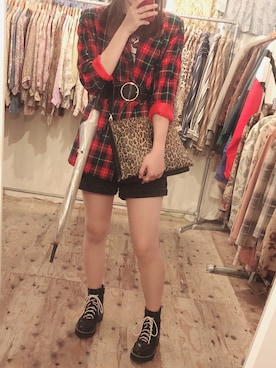 「OPAQUE（オペーク）のアイテム」を使った、atsumiさん（レディース・171cm）の秋コーディネート