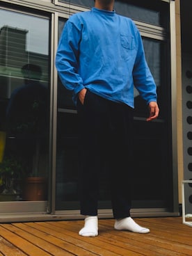 「CONVERSE（コンバース）のアイテム（レッグウェア）」を使った、HOTさん（メンズ・174cm）の春コーディネート