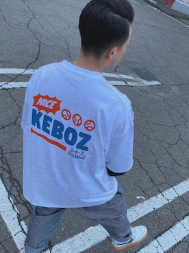 「LOOPのアイテム」を使った、陸斗さん（メンズ・169cm）の春コーディネート