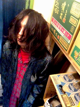 「パジャマ」｜「アイテム（その他アウター）」を使った、Daigo joukaさん（メンズ・172cm）の冬コーディネート