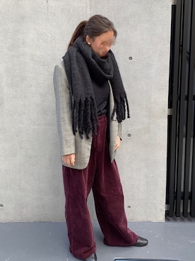 「OF LIFE（オブライフ）のアイテム」を使った、OF LIFEさん（レディース・160cm）の秋コーディネート