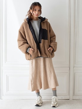 「アイテム（ソックス/靴下、その他）」を使った、OF LIFEさん（レディース・160cm）の秋コーディネート