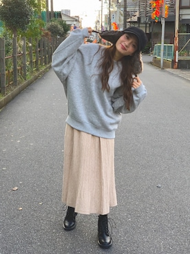 「WYTHE（ワイス）のアイテム」を使った、OF LIFEさん（レディース・160cm）の秋コーディネート