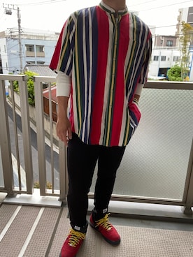 KATTOパイセンさん（メンズ・182cm）の春コーディネート