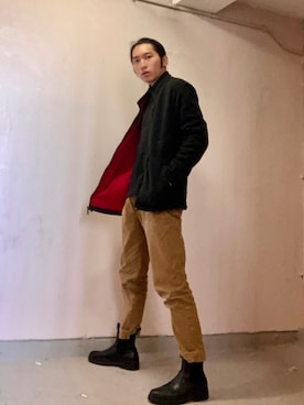 「GAP（ギャップ）のアイテム（テーラードジャケット）」を使った、soulrockzelementsさん（メンズ・180cm）の春コーディネート