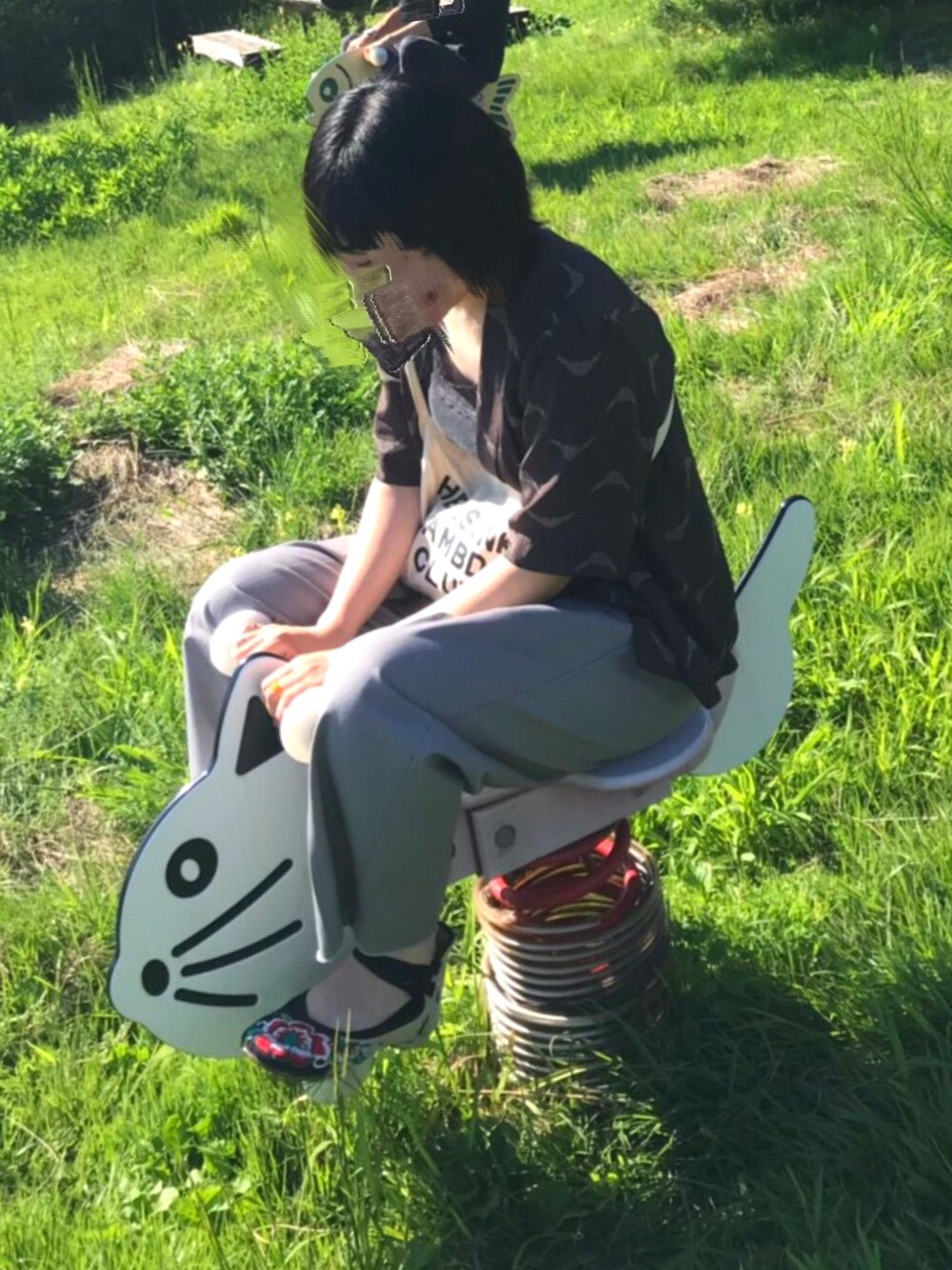 「古着、古着MIX、いいね返し」｜「古着のアイテム（シャツ/ブラウス、グレー系）」を使った、こせさん（レディース・156cm）の秋コーディネートの1枚目の写真