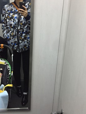 「KENZO（ケンゾー）のアイテム（ダウンジャケット/コート）」を使った、mugidaiさん（レディース・173cm）の冬コーディネート