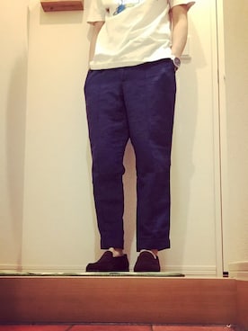 「TES（テス）のアイテム」を使った、yutaro512さん（メンズ・173cm）の春コーディネート