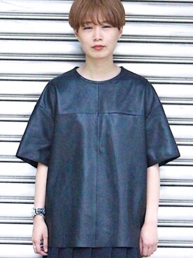 「SUPP.（サップ）のアイテム」を使った、YUHIRAIさん（レディース・166cm）の夏コーディネート