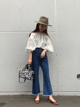「MAISON DE REEFUR」｜TOMOMI TSUBOYAMAさん（レディース・157cm）の秋コーディネート
