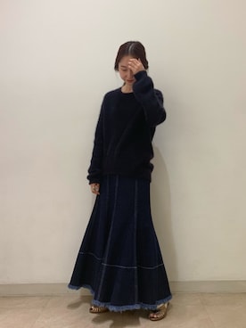 「MAISON DE REEFUR」｜TOMOMI TSUBOYAMAさん（レディース・157cm）の秋コーディネート