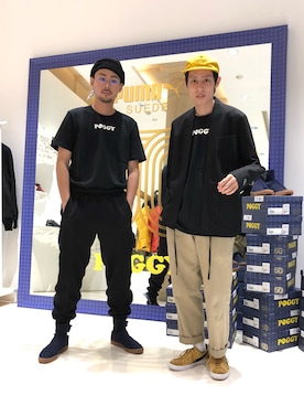 「poggytheman」｜作野 慶太  "SAKUTTY"さん（メンズ・170cm）の冬コーディネート
