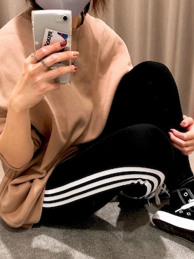 「adidasコーデ」｜chiiigggさん（レディース・159cm）の秋コーディネート