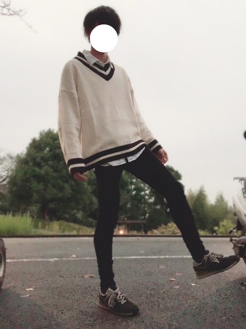 Ayumu Minorityのニット セーターを使ったコーディネート Wear