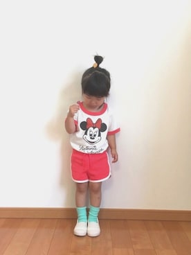 ユナ◡̈⃝︎さん（キッズ・90cm）の夏コーディネート